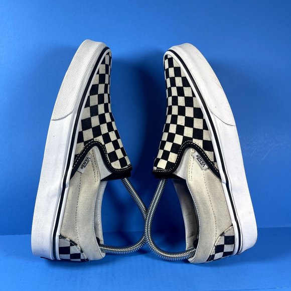 Vans Women's Checkerboard Classic Slip On Shoes Size 7.5 - Picture 7 of 11